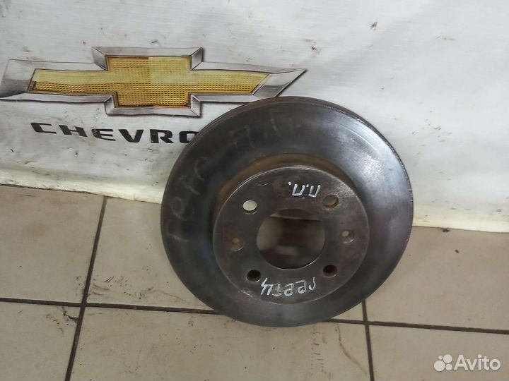 Передний тормозной диск hyundai getz