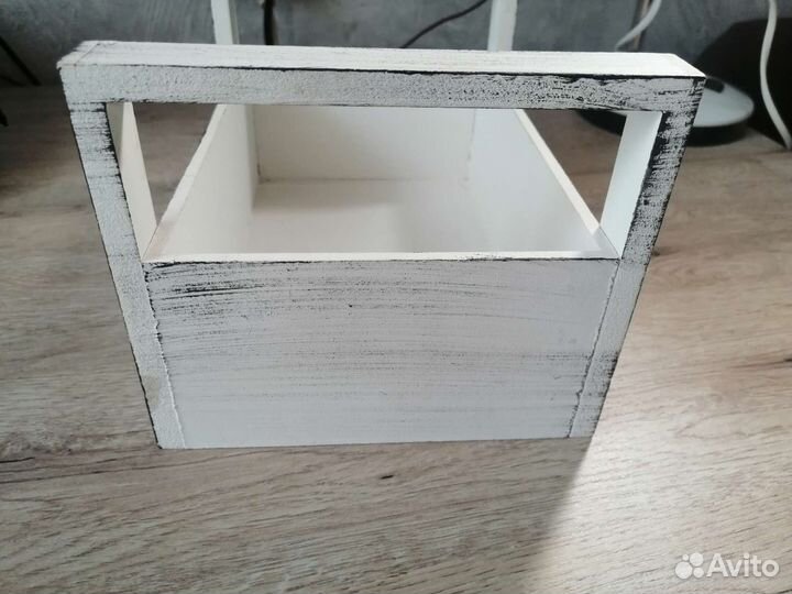 Коробка деревянная декоративная