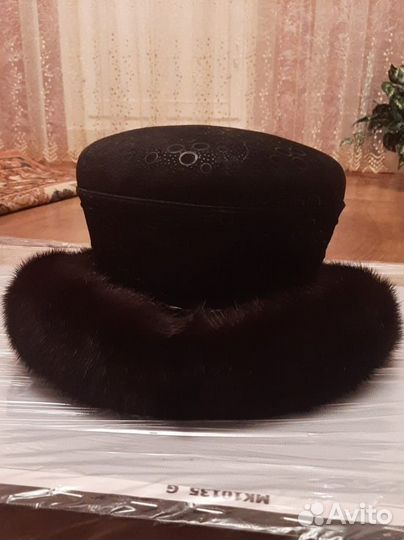 Шапка зимняя женская