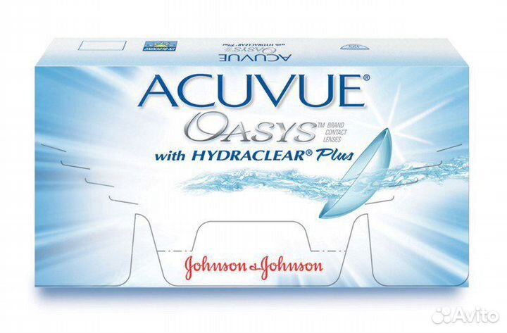 Контактные линзы Acuvue oasys, 1 шт