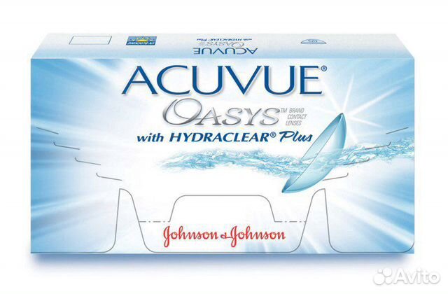 Контактные линзы Acuvue oasys, 1 шт