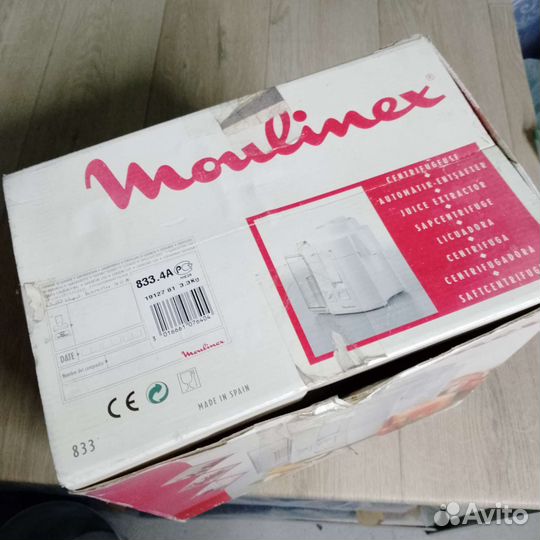 Соковыжималка moulinex