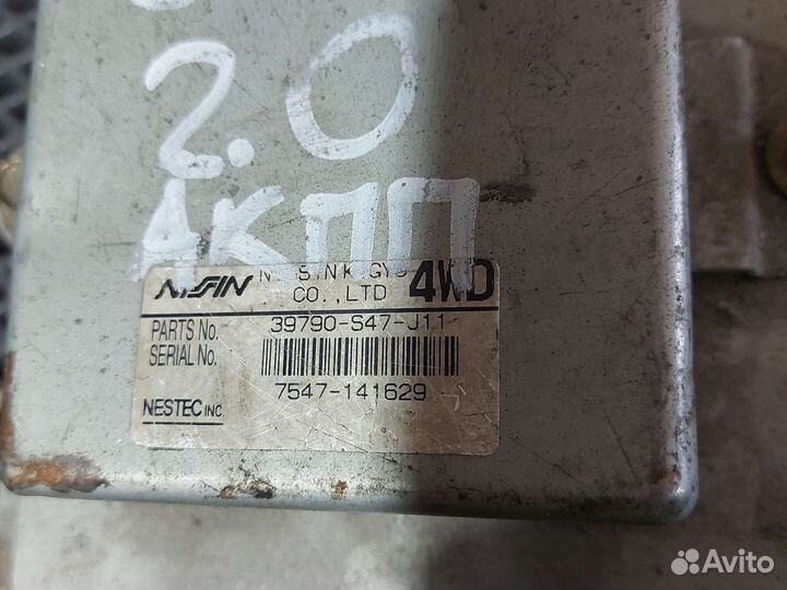 Блок efi honda step wagon RF2 B20B 37820P3G991 378