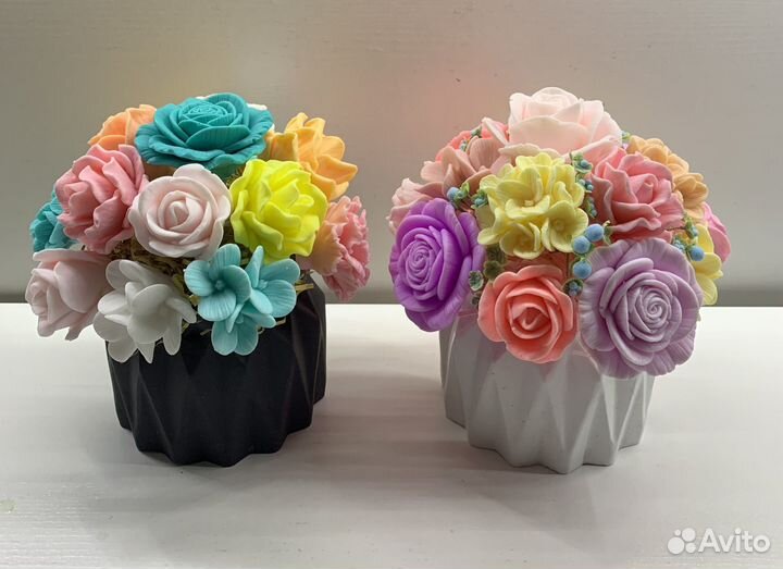 Мыльные цветы. Мыльные розы