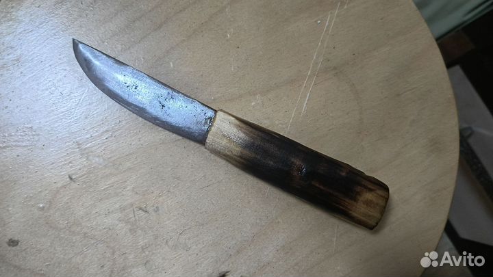 Нож якутский охотничий кованый