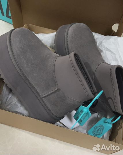 Ugg Platform Dipper Grey оригинал