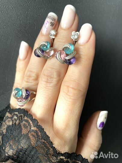 Серебряный комплект