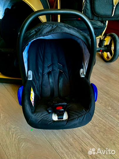 Детская коляска 3 в 1,adamex luciano