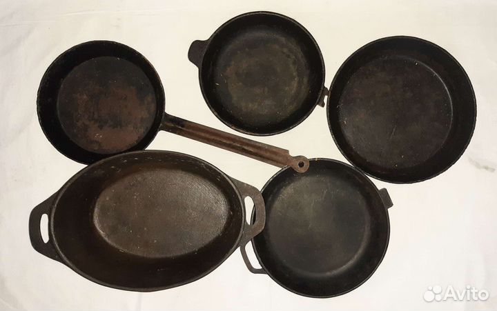 Сковородка чугунная