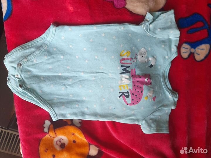 Боди для девочки 80 86