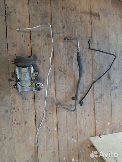 Компрессор кондиционера D4BH / 4D56