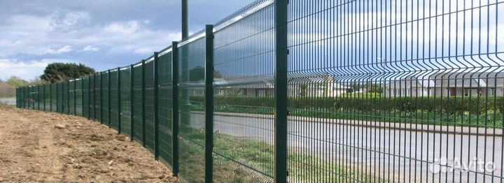 Заборы ограждения 3Д