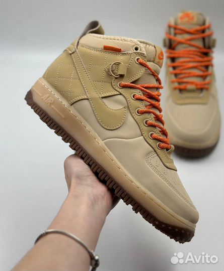 Nike Air force 1 lunar duckboot (с мехом )