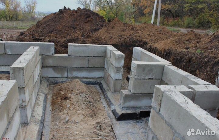 Фундаментные блоки 24.4.6 и др.размеры