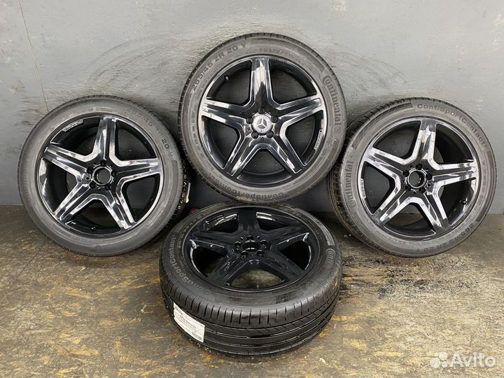 Оригинальные колёса на Mercedes GLE/ML W166 R20