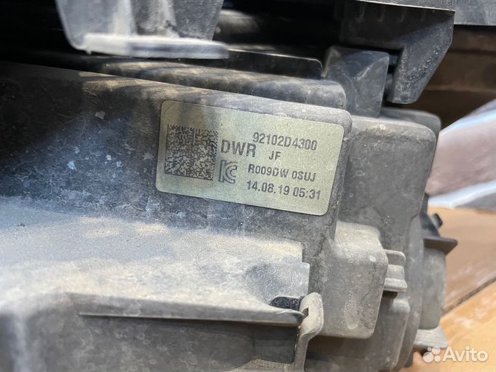 Фара правая Optima 16