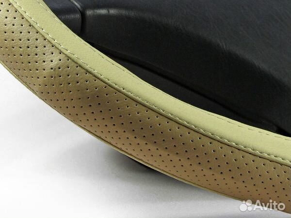 Оплетка для руля силиконовые вставки M(37-38см)