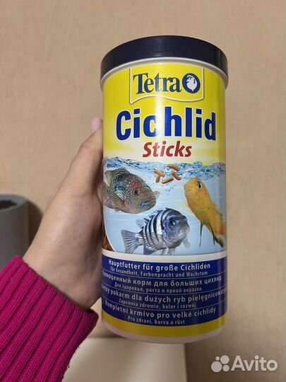 Корм Tetra Cichlid Sticks 1000 мл