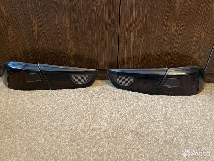 Задние фонари на mitsubishi lancer 10 тюнинг