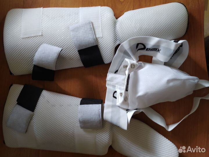 Защита на голень, стопу, пах детская