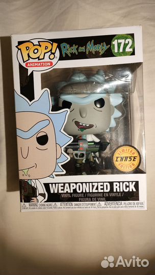Funko pop Weaponized Rick, Рик и Морти