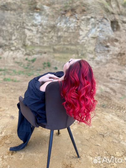 Цветное окрашивание волос