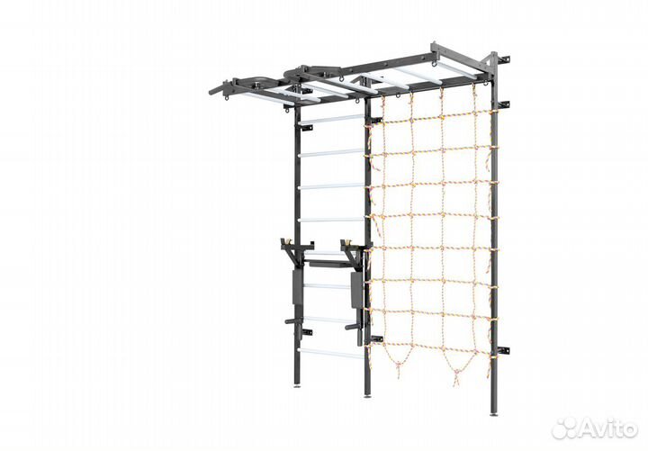 Шведская стенка усиленная с рукоходом