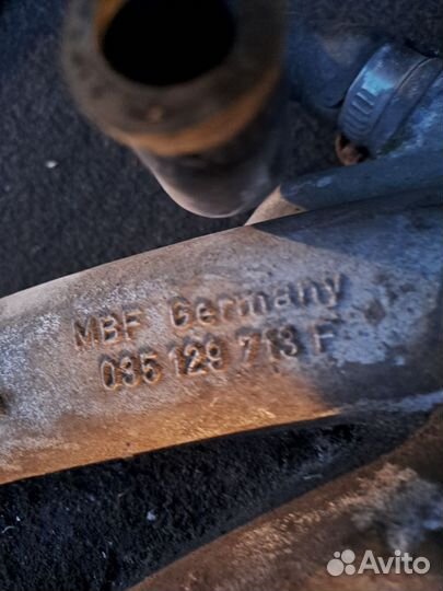 Впускной коллектор карбюратор 2.3 Ауди