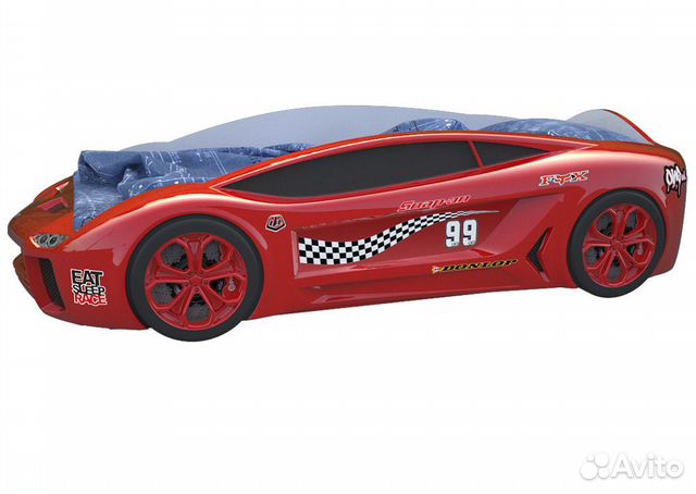 Кровать машина