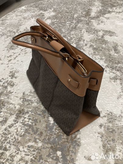 Сумка женская натуральная кожа коричневая