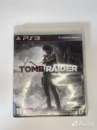 Диск Tomb raider PS3