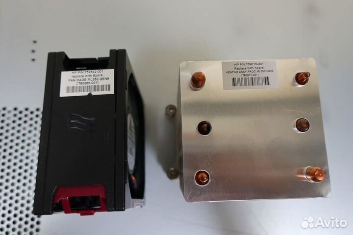 Комплект для второго CPU HP ML350 G9
