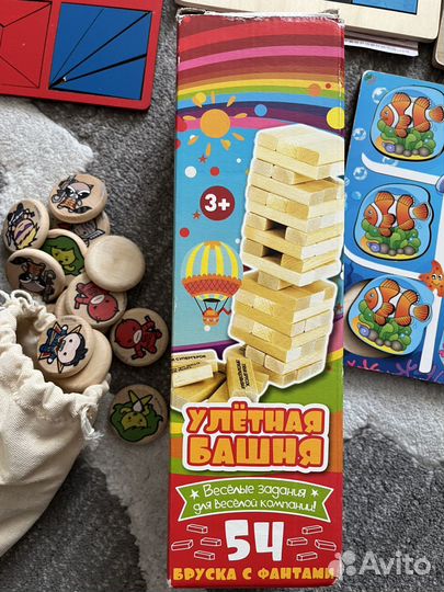 Развивающие игрушки из дерева