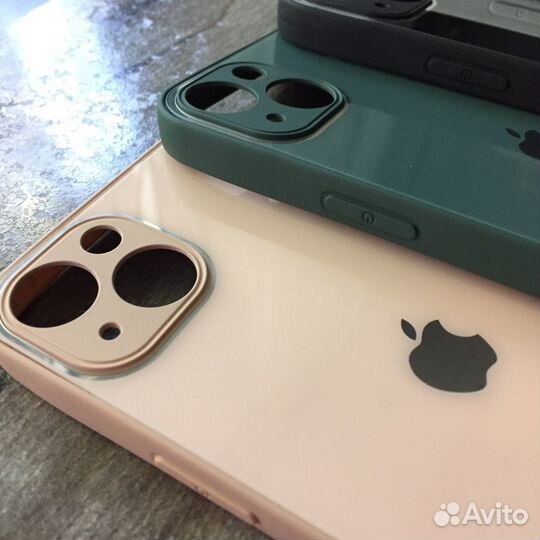 Чехол для iPhone 13 Стеклянный