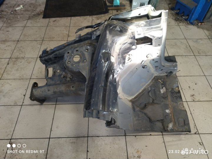 Лонжерон четверть правый Ford Focus 2 qqdb 1.8