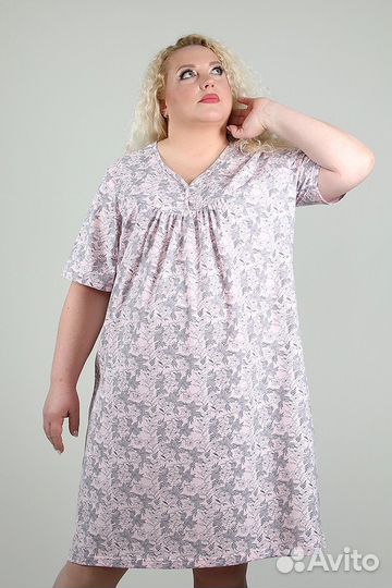 Оптом. Сорочка - розовый №Н-88055