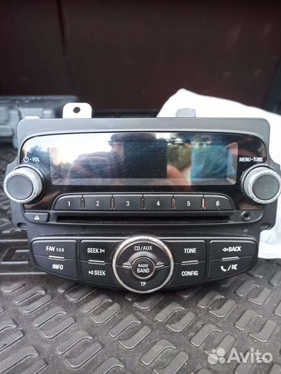 Магнитола chevrolet cruze 2012