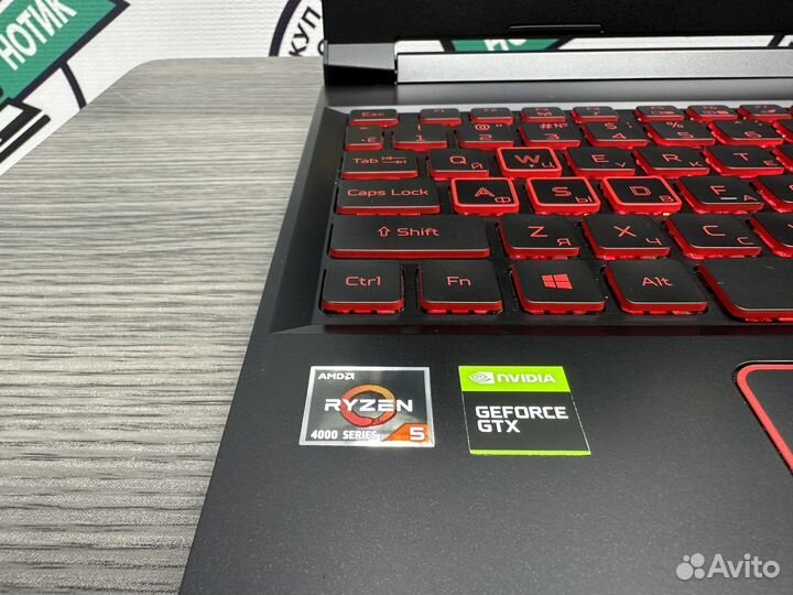 Acer Nitro 12 ядер Ryzen 5 8Gb GTX1650Ti SSD 512Gb