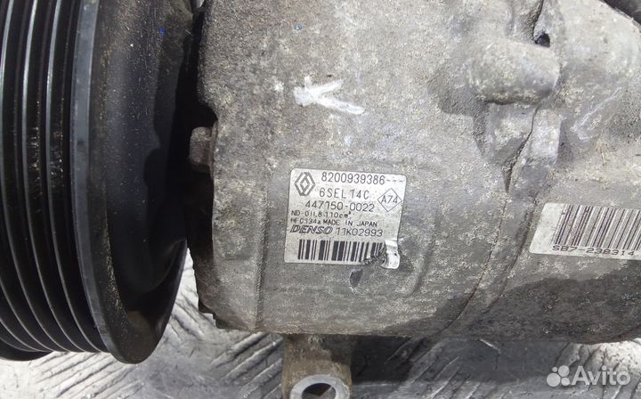 Компрессор системы кондиционирования Renault Megan