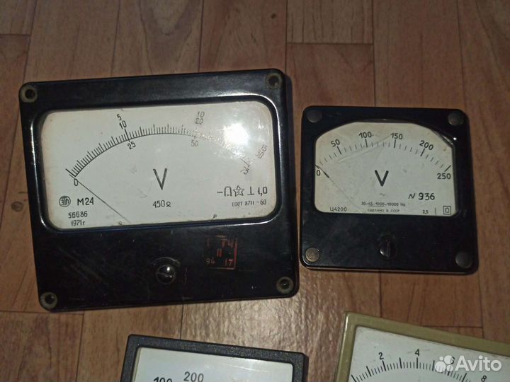 Вольтметры и миллиамперметр