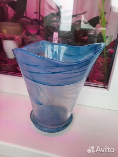 Горшок стекло