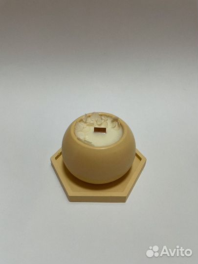 Свечи в гипсе