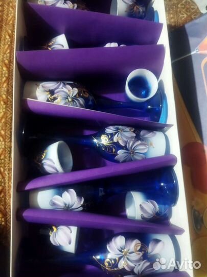 Подарочный набор фужеры и стаканы