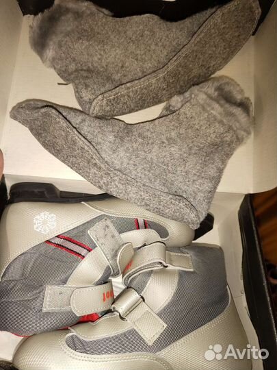 Лыжные ботинки Nordway (беговые) на липучках 35-36