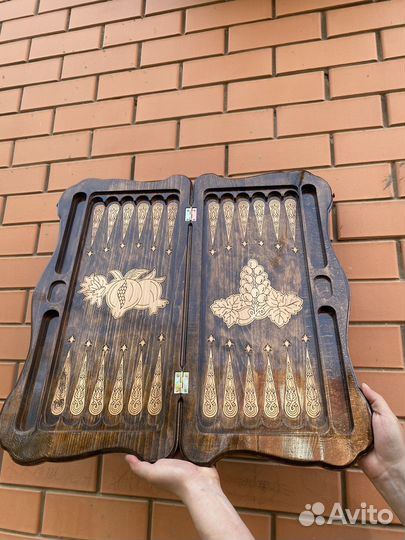 Шахматы нарды шашки 3в1 дерево бесплатная доставка