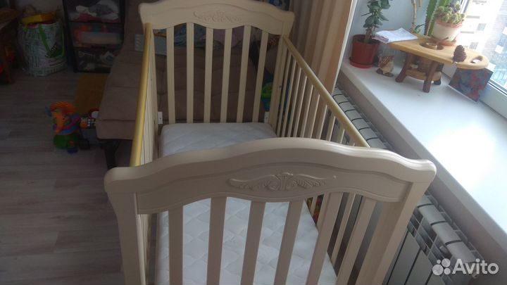 Детская кроватка Гандылян Шарлотта слоновая кость