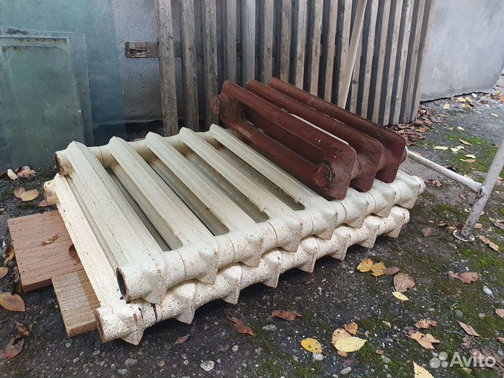 Чугунные батареи бу