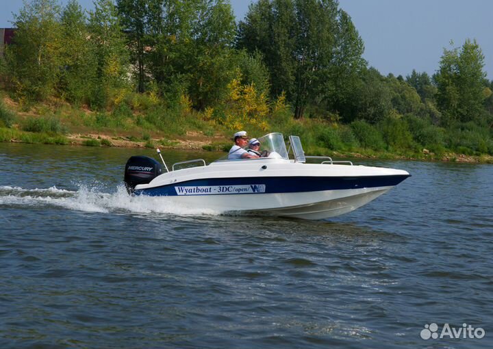 Новый открытый катер Wyatboat 3DC в наличии