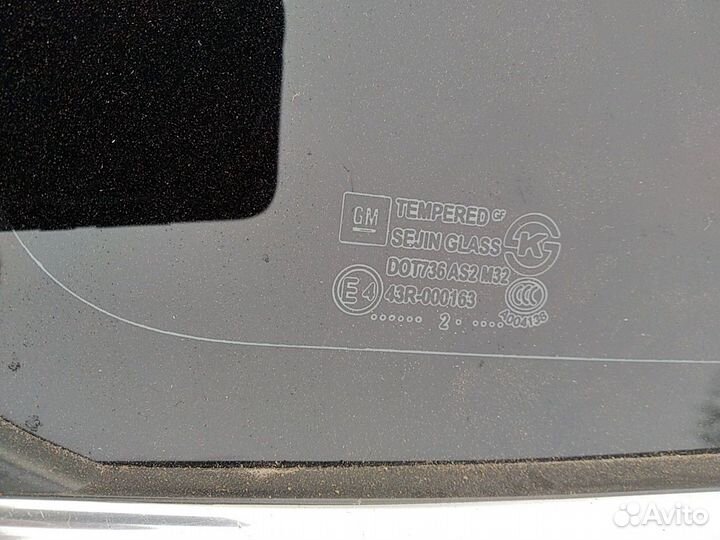 Задней форточки Chevrolet Orlando