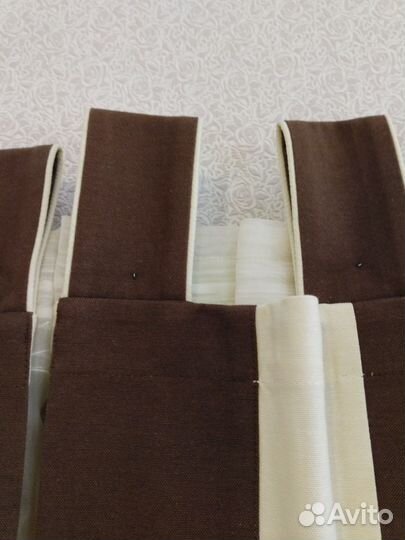 Комплект штор на петлях